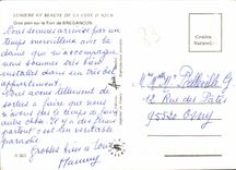 MODERN CARD Light And Beauty Of the Dimension of Azure Close-up On the Fort De Bregancon