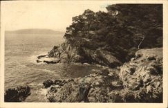 VINTAGE POSTCARD Soft France Of Azure Toulon Creeks Of the Brown Cape