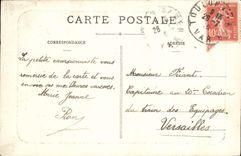 VINTAGE POSTCARD Toulon the Dimension Of the Brown Cape