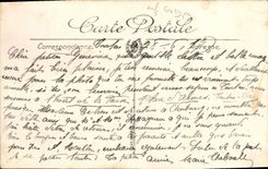 VINTAGE POSTCARD Brown Cape Seaside Seen On Mourillon