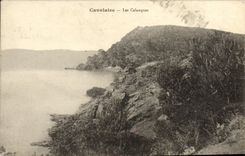 VINTAGE POSTCARD Cavalaire Creeks