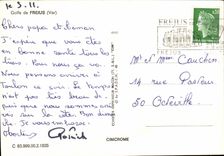 MODERN CARD Gulf Of Frejus Santa Lucia St RAphael St Aygulf