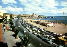 MODERN CARD the Dimension of Azure Frejus Beach Boulevard of the Release