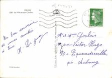 CPM Frejus La ville Et Son Clocher