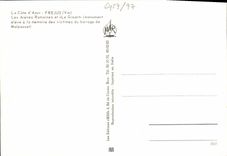 CPM La Cote d'Azur Frejus Les Arenes Romaines Et le gisant Barrage de Malpasset