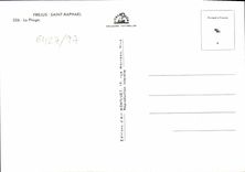 CPM Frejus Saint Raphael La Plage