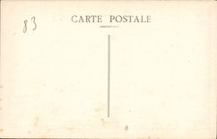 VINTAGE POSTCARD Interior Frejus of the Cloister with its Prits