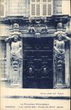 VINTAGE POSTCARD Frejus the Caryatids Carries 17th