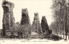 VINTAGE POSTCARD Frejus Old Romain Aqueduct