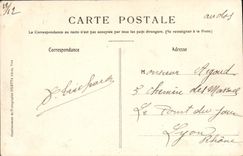 VINTAGE POSTCARD Frejus Roman Tower Vestige of the Old Walls