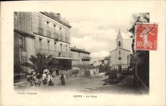 VINTAGE POSTCARD Giens the Place