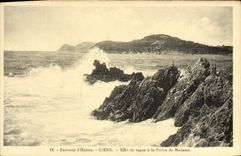 VINTAGE POSTCARD Surroundings of Hyeres Giens Effect of vagueness to the point of Madam