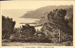 CPA Environs d'Hyeres Giens Percee sur le Niel