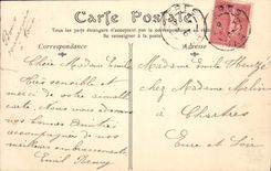 Palmeras de Hyeres de la POSTAL de la VENDIMIA el lugar de las palmeras