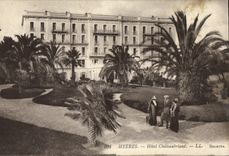 Hotel Chateaubriant de Hyeres de la POSTAL de la VENDIMIA