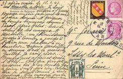 CPA Hyeres Les Palmiers Avenue de Belgique