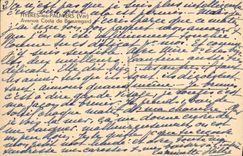 POSTAL Hyeres de la VENDIMIA las palmeras Avenue Costa de Beauregard