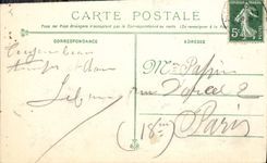 CPA Hyeres Les Palmiers Vue Generale Ligne du Sud de la France