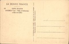 CPA Hyeres Villas et Habitations