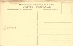 VINTAGE POSTCARD Surroundings of Hyeres Costebelle La Chapelle Anglican