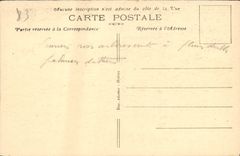 Palmeras de Hyeres de la POSTAL de la VENDIMIA la avenida de Riondet