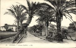 POSTAL Hyeres Avenuue Godillot de la VENDIMIA