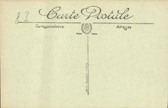 POSTAL Hyeres de la VENDIMIA el districto Chateaubriant