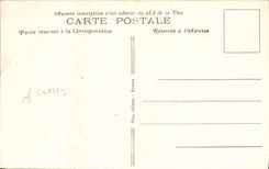 POSTAL Hyeres de la VENDIMIA el montaje del cuadro total de los pájaros