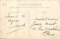 Dimensión de la POSTAL de la VENDIMIA de las islas azules de Hyeres de Hyeres