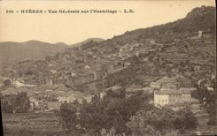 CPA Hyeres Vue Generale sur I'Hermitage