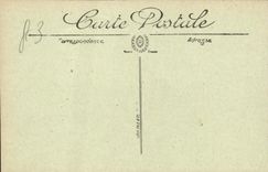 Retén general visto Hyeres de la POSTAL de la VENDIMIA de la estación