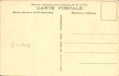 Ruinas de Hyeres de la POSTAL de la VENDIMIA del castillo viejo en el Motn izquierdo Fenouillet