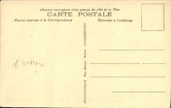 Camino de Hyeres de la POSTAL de la VENDIMIA del montaje de los pájaros