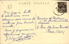 CPA Hyeres Sur la route du Mont des Oiseaux