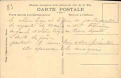 CPA Hyeres Sur la Route du Fenouillet Vue vers la Colline d'Hyeres