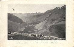 CPA Route Des Alpes Col De La Cayolle