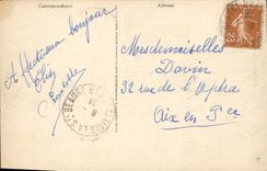 CPA La Sainte Baume Arrivee a La Grotte