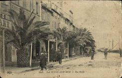 CPA La Seyne Sur Mer Rue Hocbe
