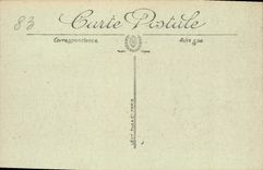 VINTAGE POSTCARD Surroundings of Toulon Mourillon the Point of the Miter