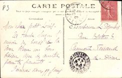 VINTAGE POSTCARD Toulon Mourillon Interior of the Garden of Aclimatation