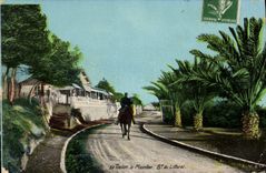 CPA Toulon Le Mounllon Bd du littoral Cavalier Cheval 