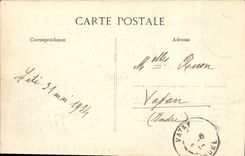 VINTAGE POSTCARD Toulon Mourillonn the Point of the Miter Seen of Strong the Saint Louis Boats