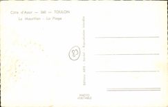 CPM Toulon Le Mourillon La Plage