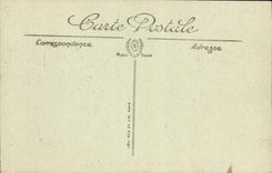 POSTAL Mourillon de la VENDIMIA una esquina de Mourillon St. Louis portuaria