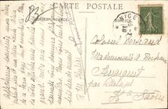 La ruta de Trayas de la POSTAL de la VENDIMIA de la nueva cornisa señala negro