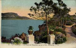 CPA Le Trayas La Pointe de I'Esquillon vue de la Villa tunisienne