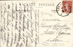 Camino de Trayas de la POSTAL de la VENDIMIA de la nueva cornisa que el Notre Dame oscila