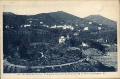 VINTAGE POSTCARD Trayas View Taken of the Field of the Tunisian Villa