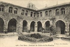 CPA Les Arcs Interieur du Cloitre de Ste Roseline