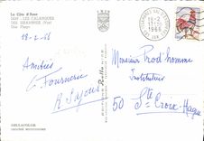 MODERN CARD Issambres Creeks a beach